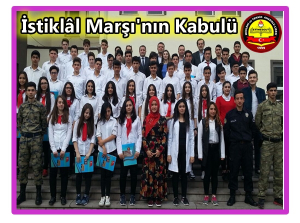 12 Mart İstiklal Marşı´nın Kabulü ve Mehmet Akif Ersoy´u Anma Programı Düzenlendi