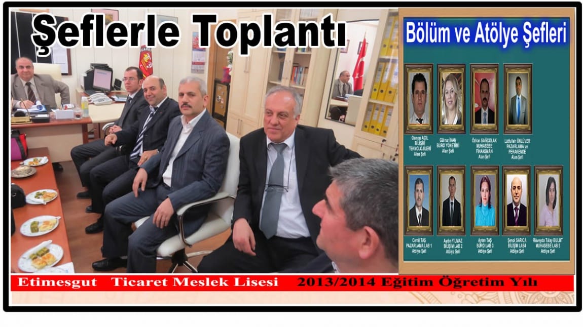 NOSTALJİ;2013-2014 ŞEFLER TOPLANTISI