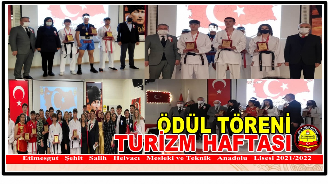 TURİZM HAFTASI; ÖDÜL TÖRENİ